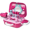 Girls Make Up Set Toy With Cosmetic Bag And Nail Polish